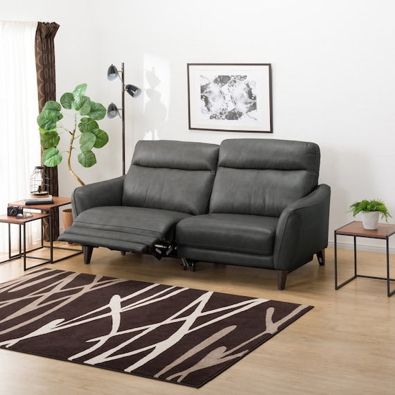 SOFA 3P NGẢ ĐIỆN BÊN PHẢI ANHELO DA SK GY