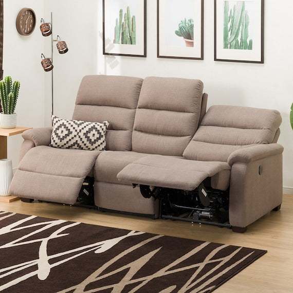 SOFA 3P NGẢ ĐIỆN N-BELIEVA VẢI MO