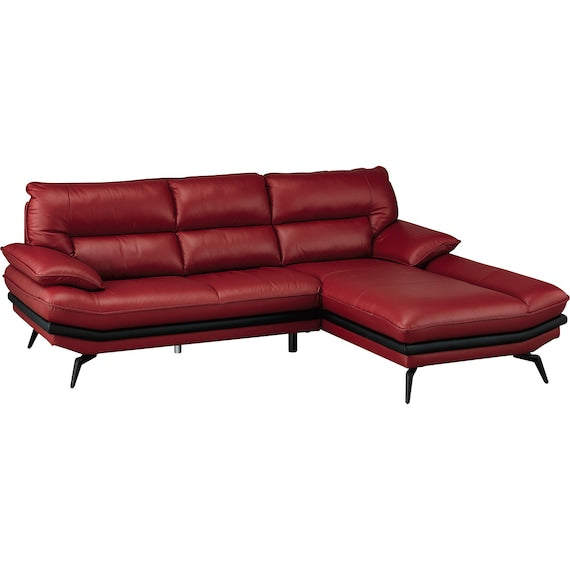 SOFA GÓC CHỮ L LOZO KD LC DA THUỘC RE