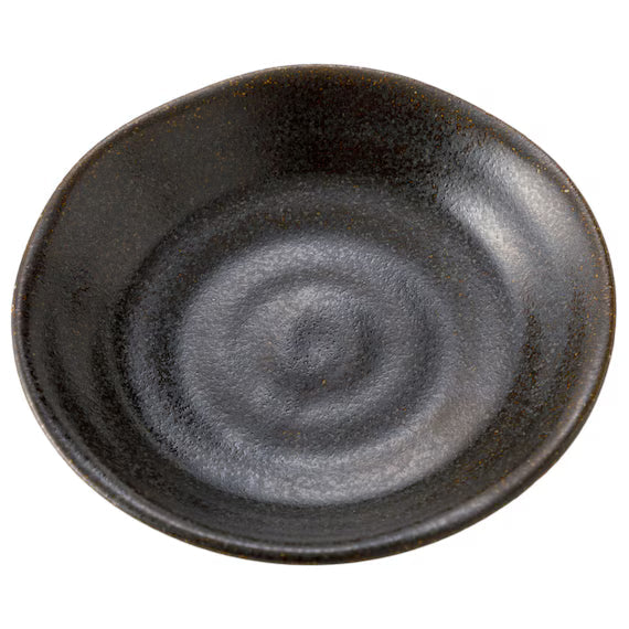 PLATE 9CM BK MINOYAKI