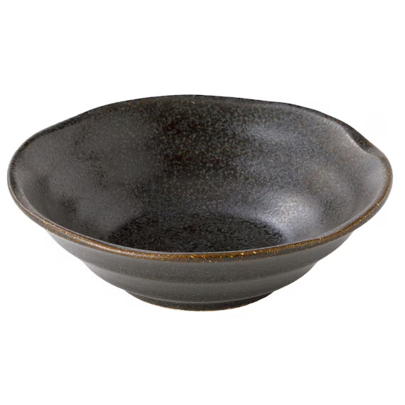 PLATE 11CM BK MINOYAKI