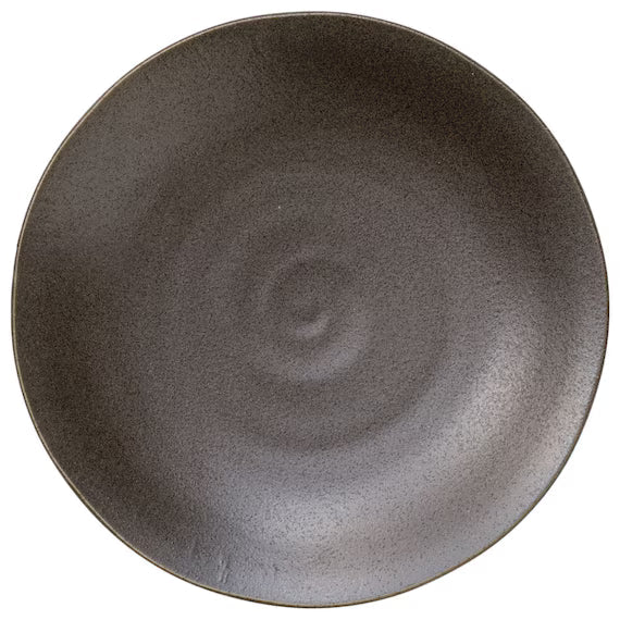 DEEP PLATE 23CM BK MINOYAKI