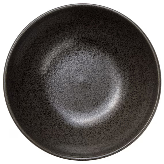 OVAL BOWL M BK MINOYAKI
