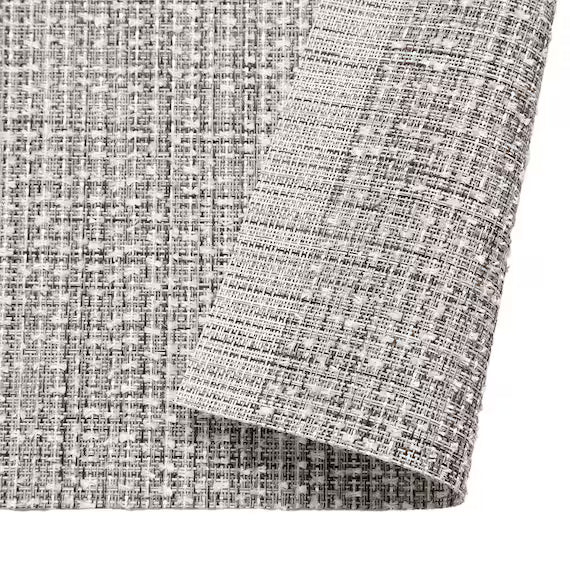 PVC LUNCHEON MAT TWI GY NA22