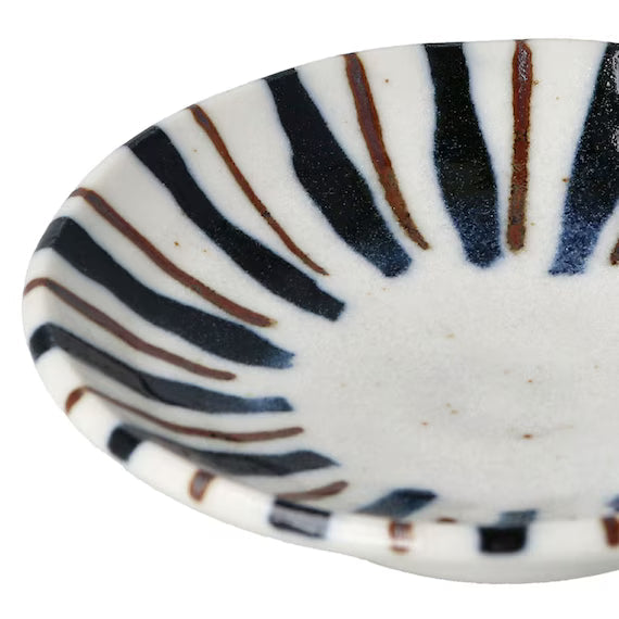 ULTRA LIGHTWEIGHT 9CM ROUND PLATE KARU:ECLE NISHOKUTOKUSA