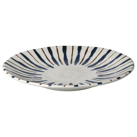 ULTRA LIGHTWEIGHT 23CM ROUND PLATE KARU:ECLE NISHOKUTOKUSA