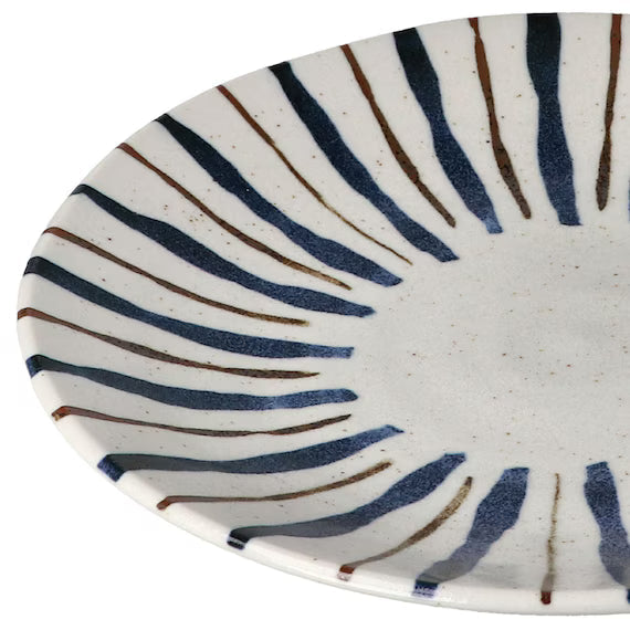 ULTRA LIGHTWEIGHT 23CM ROUND PLATE KARU:ECLE NISHOKUTOKUSA