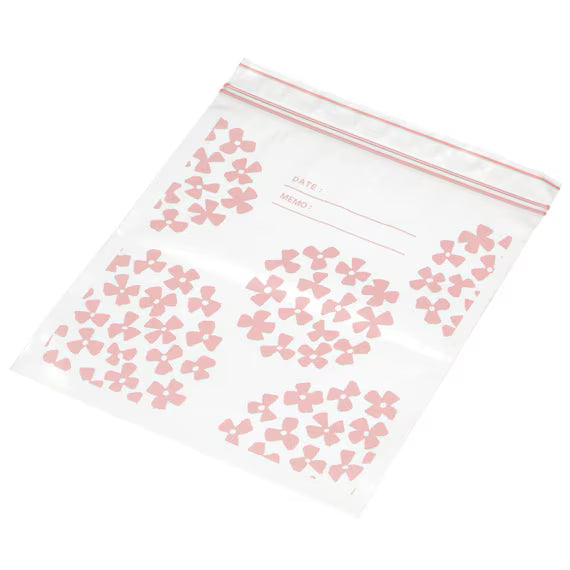 SET OF 2 FREEZERBAG DOUBLE ZIPPER  TW M25 L15