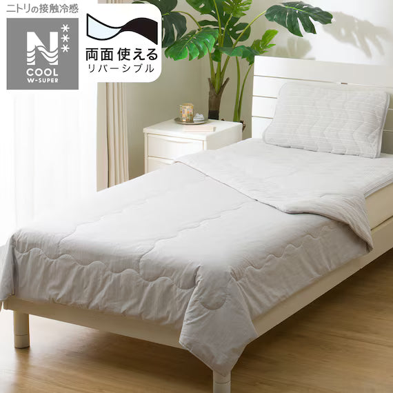 REVERSIBLE COMFORTER N COOL WSP D GY S2503