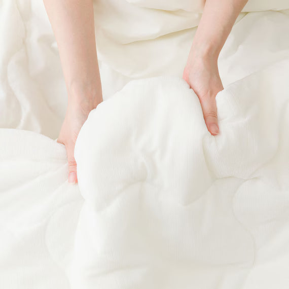 REVERSIBLE COMFORTER N COOL WSP S WH S2503