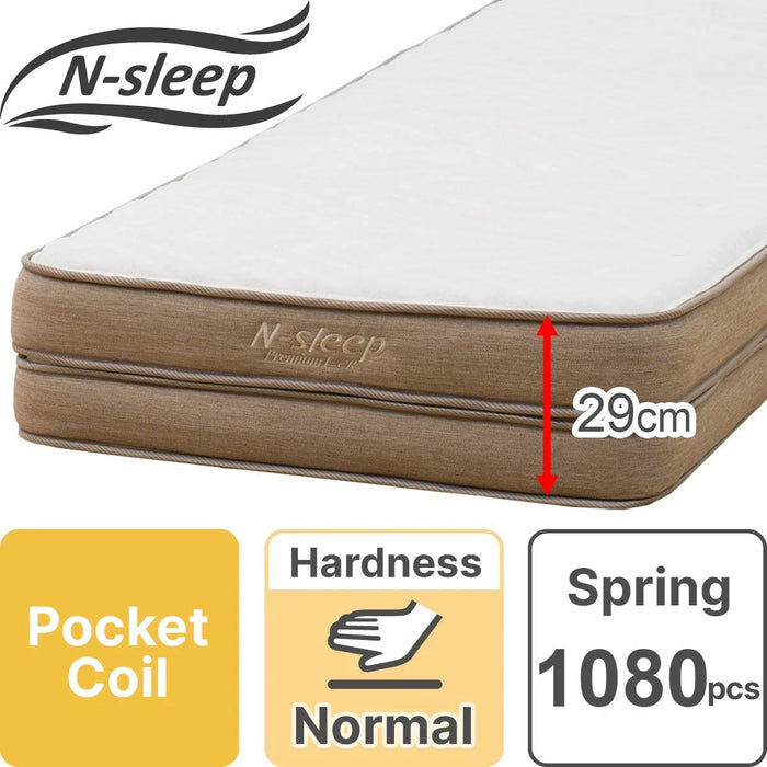 NỆM SINGLE N-SLEEP PREMIUM P1-02CR VH