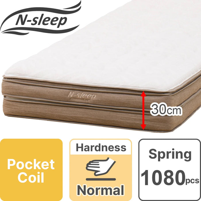 NỆM SINGLE N-SLEEP PREMIUM P2-02CR VH