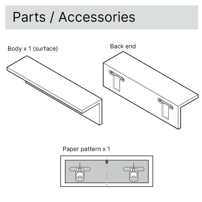 WALL SHELF ARBRE 30 NA