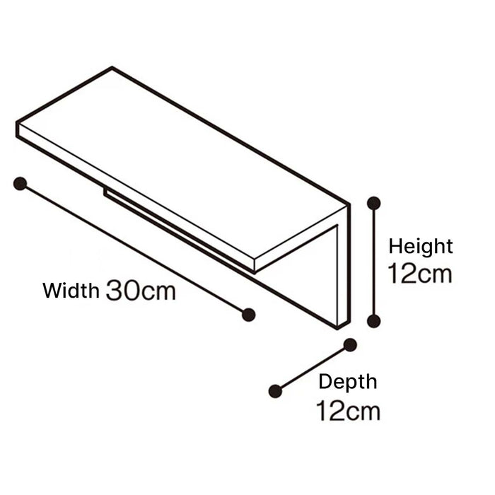WALL SHELF ARBRE 30 MBR