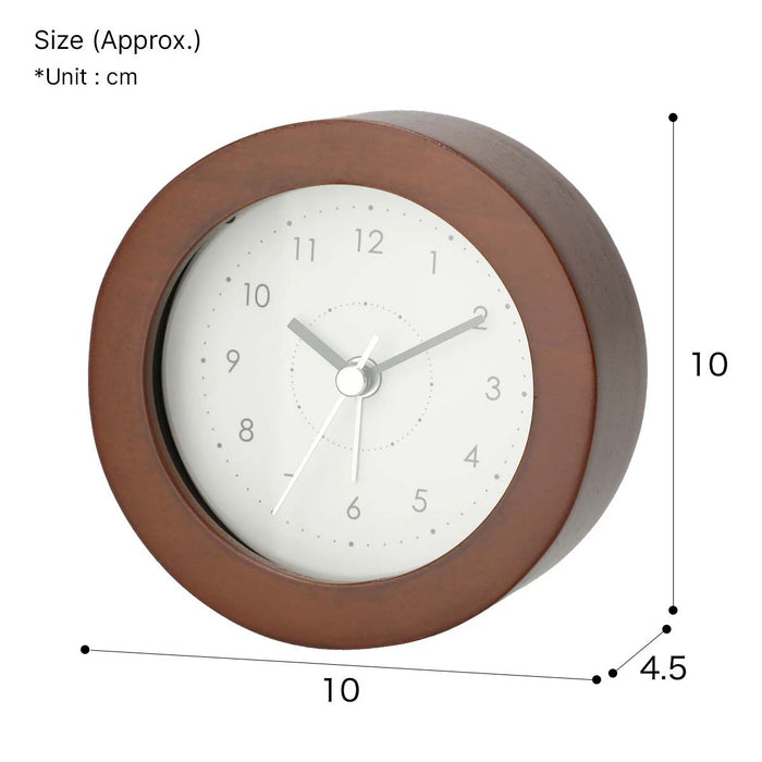 SNOOZE ALARM CLOCK LOG-SW BR