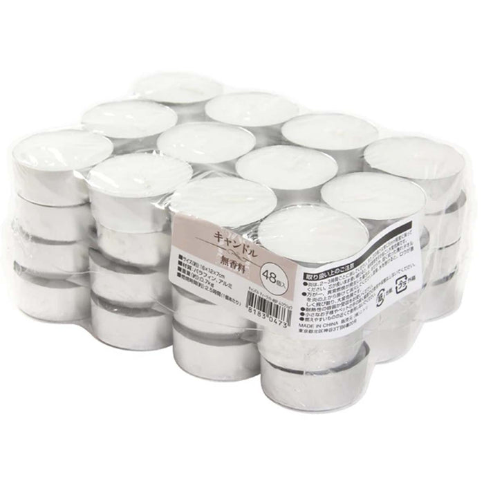 NẾN TEA LIGHT 48P KHÔNG MÙI
