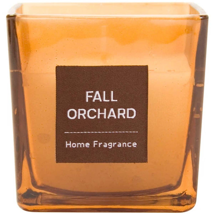 GLASS CANDLE GEORGE BR FALL ORCHARD