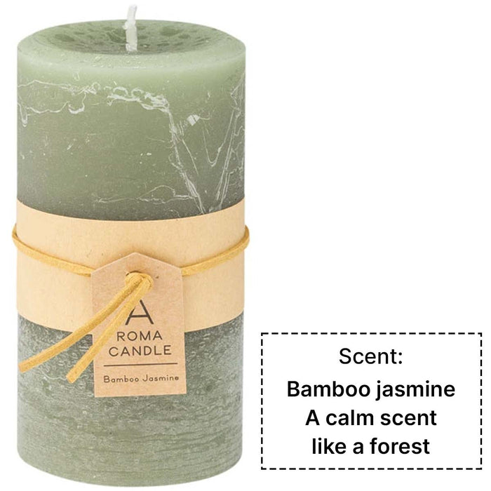 CANDLE 70130 GR BAMBOO JASMINE