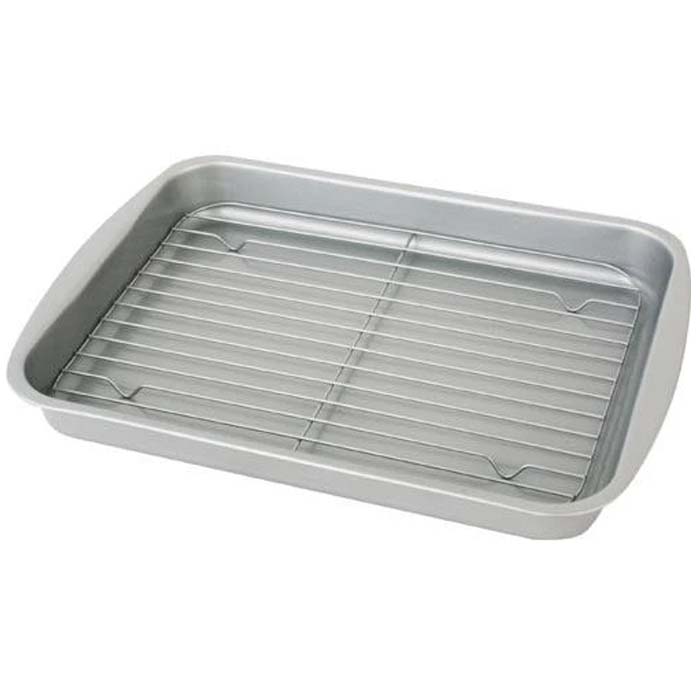 KHAY THÉP KÈM LƯỚI RÁO DẦU BC004-2