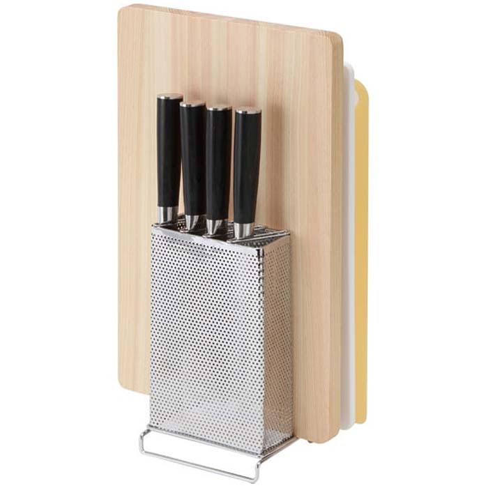 KNIFE AND CUTTING BOARD STAND ST