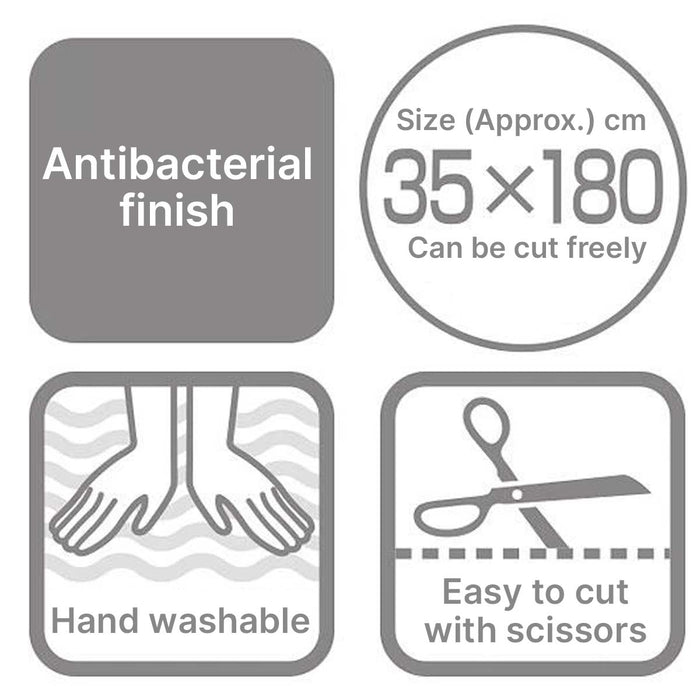 ANTIBACTERIAL NON-SLIP SHEET 46X180
