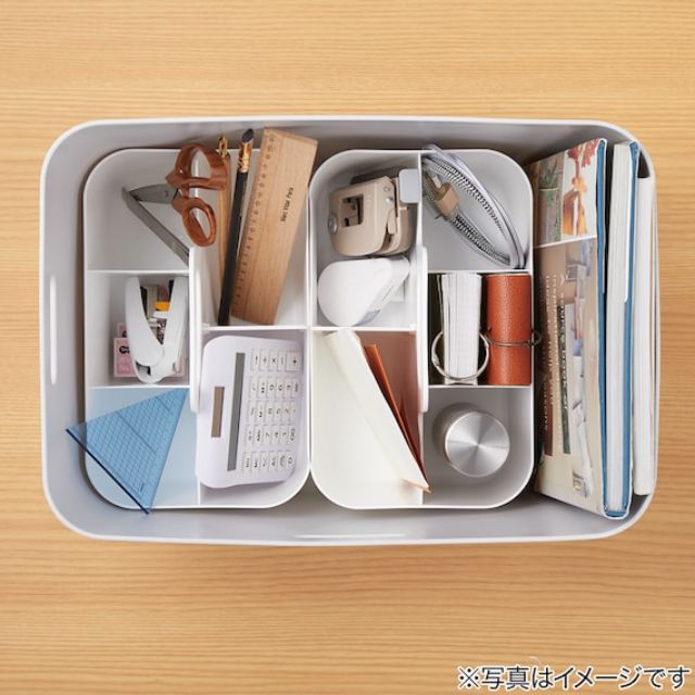 HAKOBU N INBOX TOTE LIVING WH