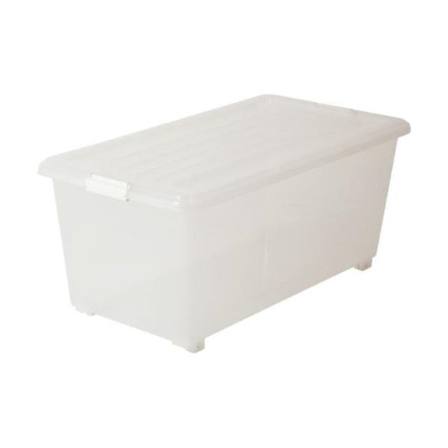 HỘP NHỰA PP ĐỰNG QUẦN ÁO CÓ BÁNH XE R74