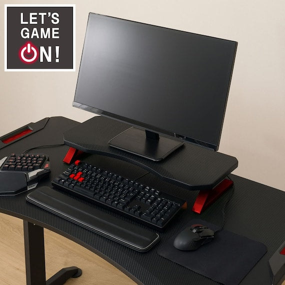 KỆ MÀN HÌNH GAMING GM007 60 BK/RE