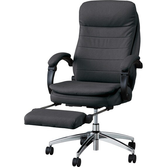 GHẾ VĂN PHÒNG OC703 CÓ KÊ CHÂN BK