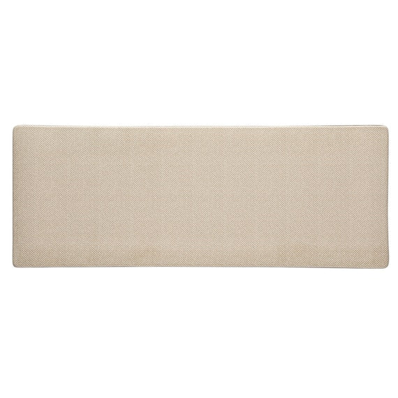 THẢM NHÀ BẾP PVC 45X240 BE HERRINGBONE