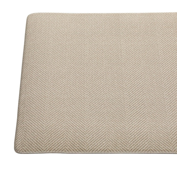 THẢM NHÀ BẾP PVC 45X240 BE HERRINGBONE
