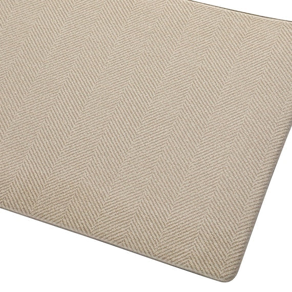 THẢM NHÀ BẾP PVC 45X240 BE HERRINGBONE