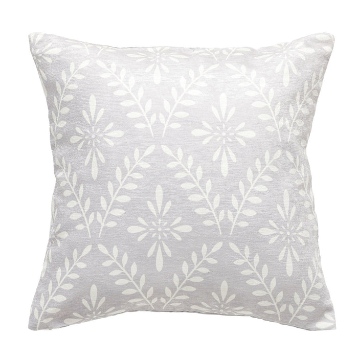 VỎ GỐI TỰA CHENILLE LEAF SL001 GY