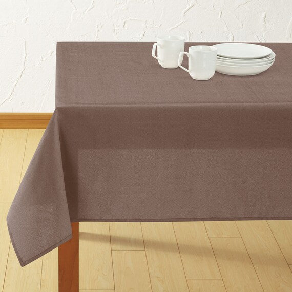 KHĂN TRẢI BÀN VẢI 130X170 BR SOLID QA03