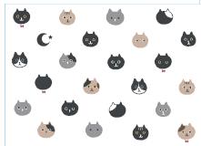 TẤM LÓT BÀN ĂN NHỰA PP CAT JJ03