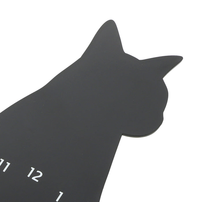 PENDULUM CLOCK BLACK CAT