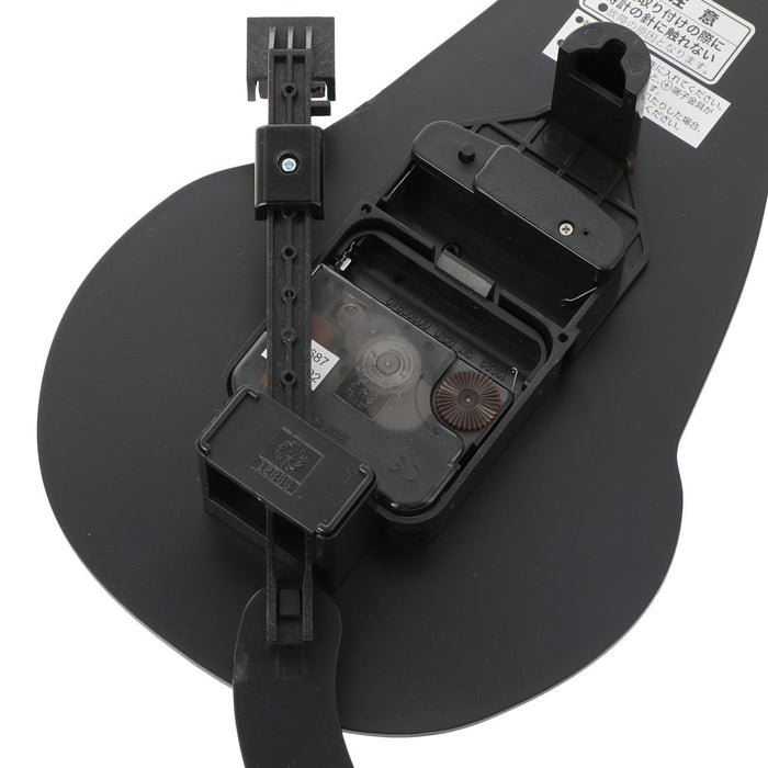 PENDULUM CLOCK BLACK CAT