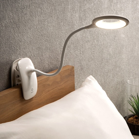 ĐÈN LED SẠC USB CHÂN KẸP DX-C8 WH