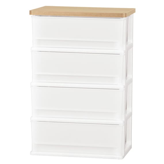 TỦ NGĂN KÉO NHỰA MẶT VÂN GỖ FD-W 4 TẦNG LBR