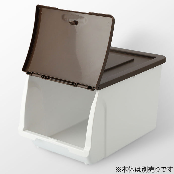 FLAP LID N-FLATTE DS HALF DBR