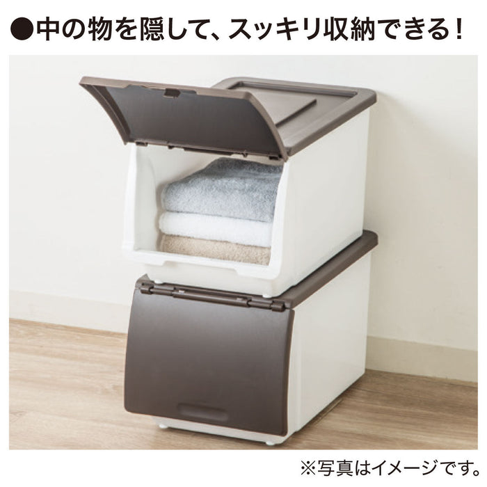 FLAP LID N-FLATTE DS HALF DBR