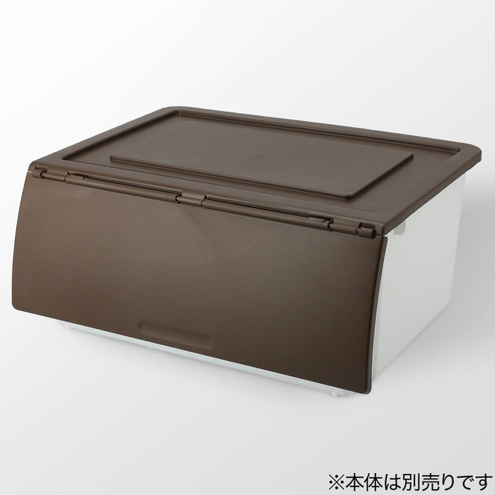 FLAP LID N-FLATTE DS REG DBR