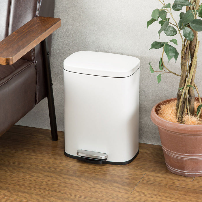 Rectangle soft-close trash can H8-12L