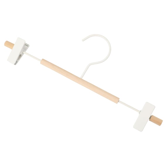 MÓC GỖ KẸP TREO QUẦN & CHÂN VÁY TOVER WH