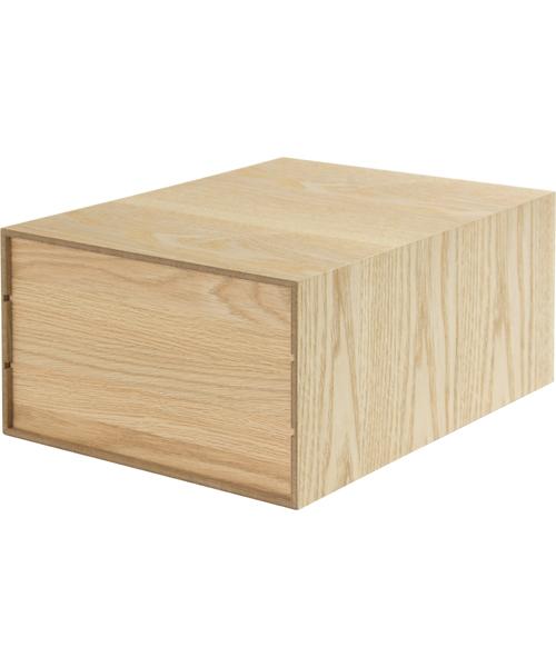 A4 DRAWER NATURAL WOOD 3TIER NA