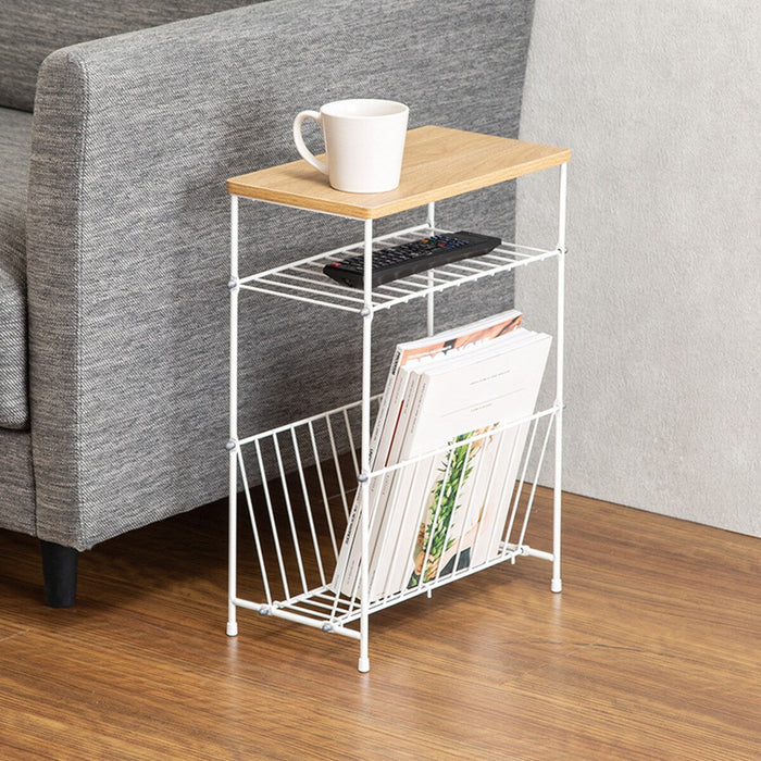 SIDE TABLE SHELFY2 LBR