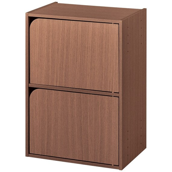 STACKING COLOUR BOX NCOLOBO DOOR 2TIER MBR