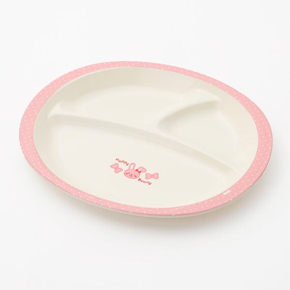 Tấm ăn trưa trẻ em Happy Bunny W23.5xd19.2xh2
