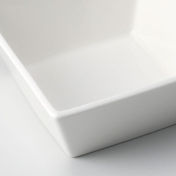 BÁT SỨ VUÔNG TRẮNG A 15cm