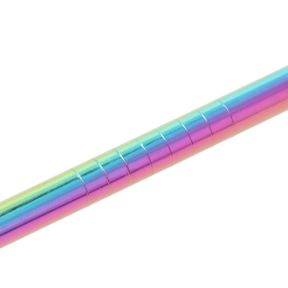 RAINBOW STAINLESS STRAW